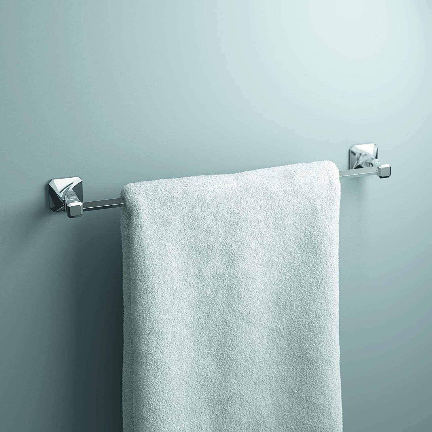 Franklin Brass Napier 24" Polished Chrome Towel Bar