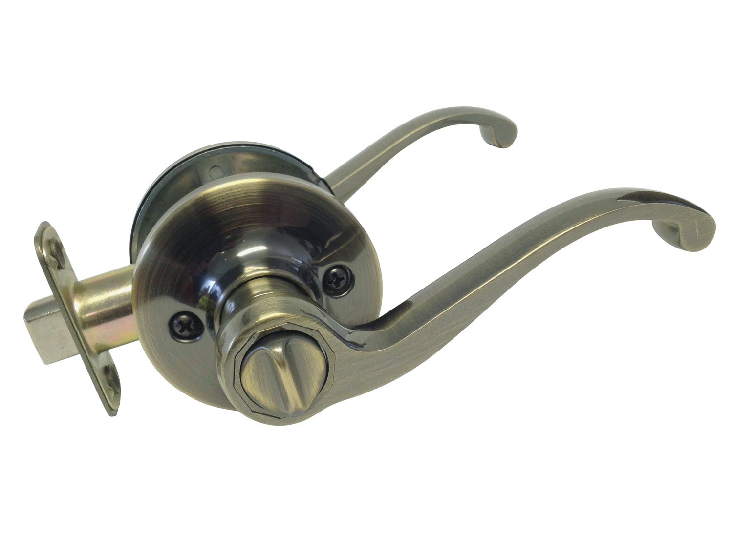 Antique Brass Privacy Door Handle- Style: 835AB