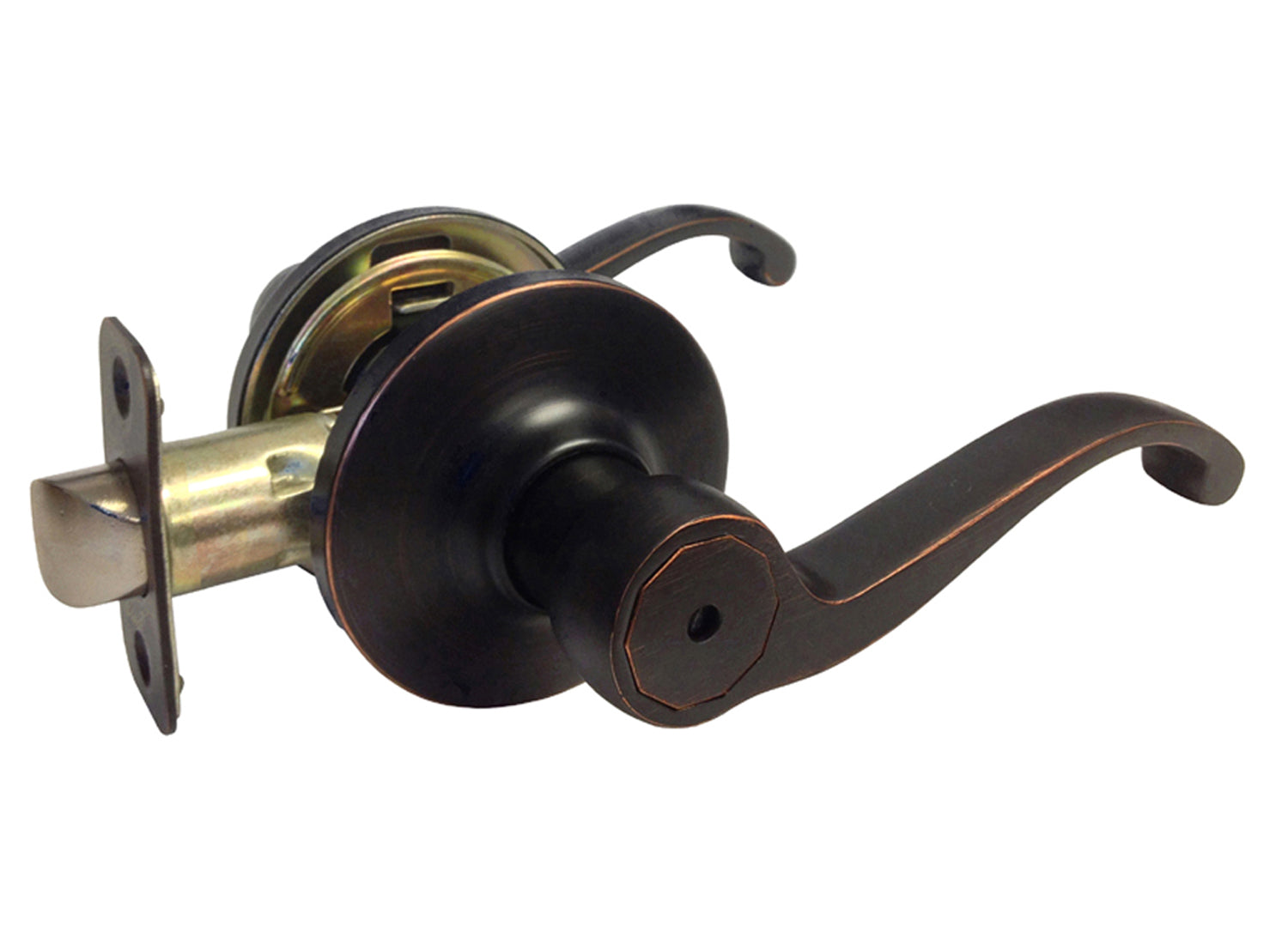 Dark Oil Rubbed Bronze Privacy Door Handle- Style 835