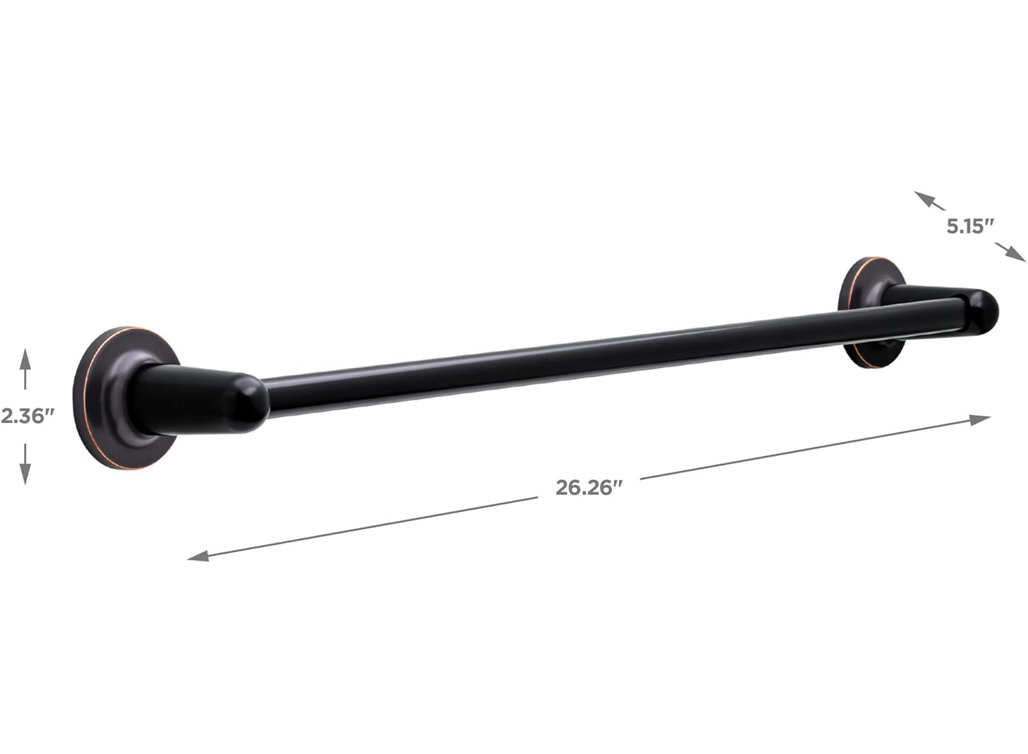 Franklin Brass Astra 24" Towel Bar Bath Accessory Set Oil Rubbed Bronze
