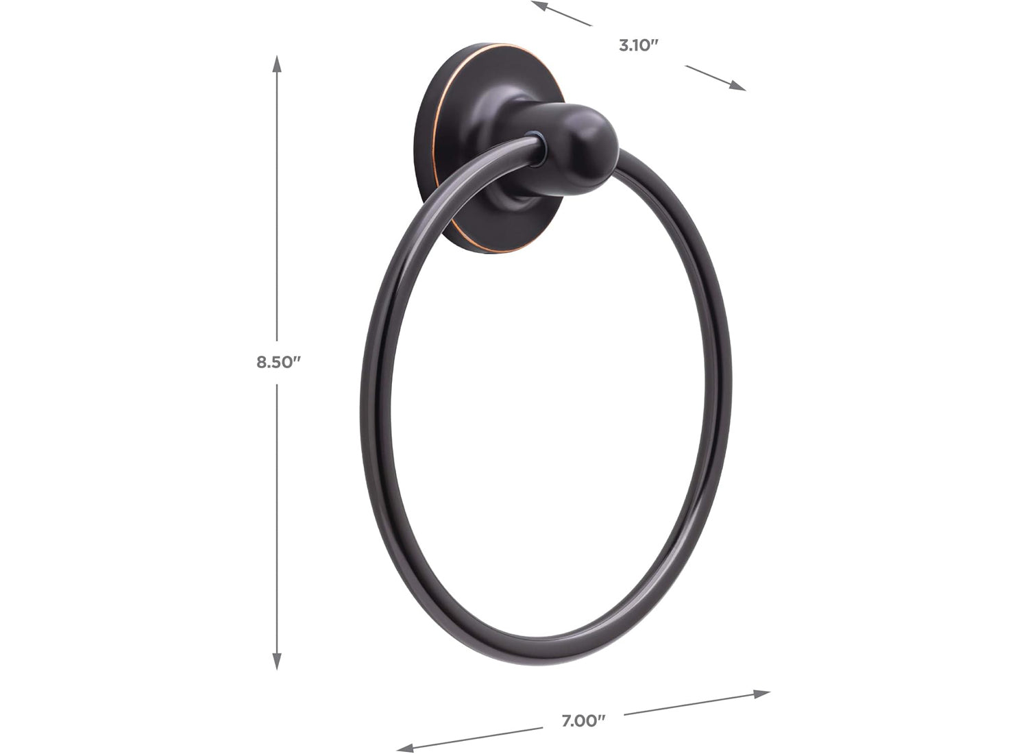 Franklin Brass Astra 4 Piece Bath Accessory Set Oil Rubbed Bronze ATR64-OB