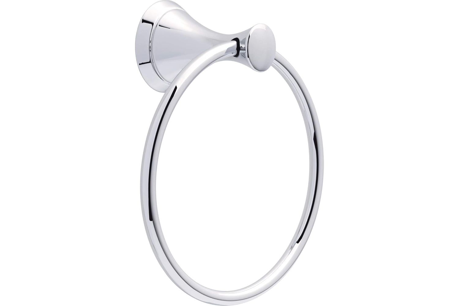 Delta Carlisle Collection Bath Accessory Polished Chrome Towel Ring