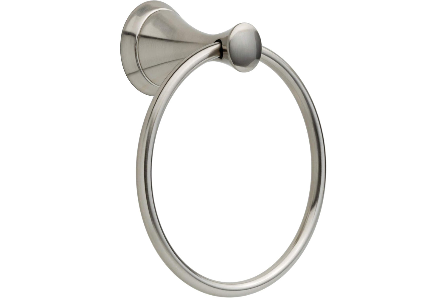 Delta Carlisle Satin Nickel Bath Accessory Towel Ring