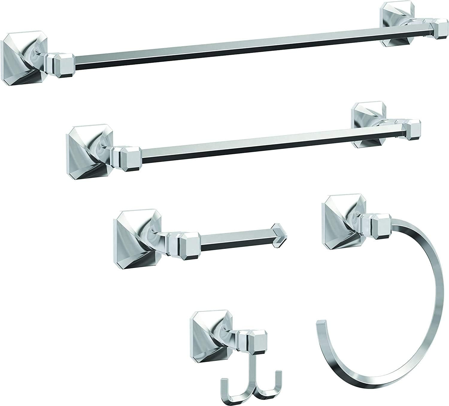 Franklin Brass Napier Polished Chrome Robe Hook
