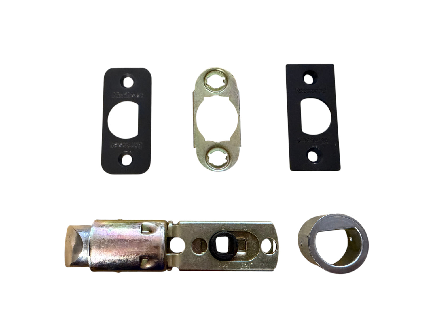 Kwikset 6 Way Adjustable Latches for Venetian Bronze Privacy or Passage