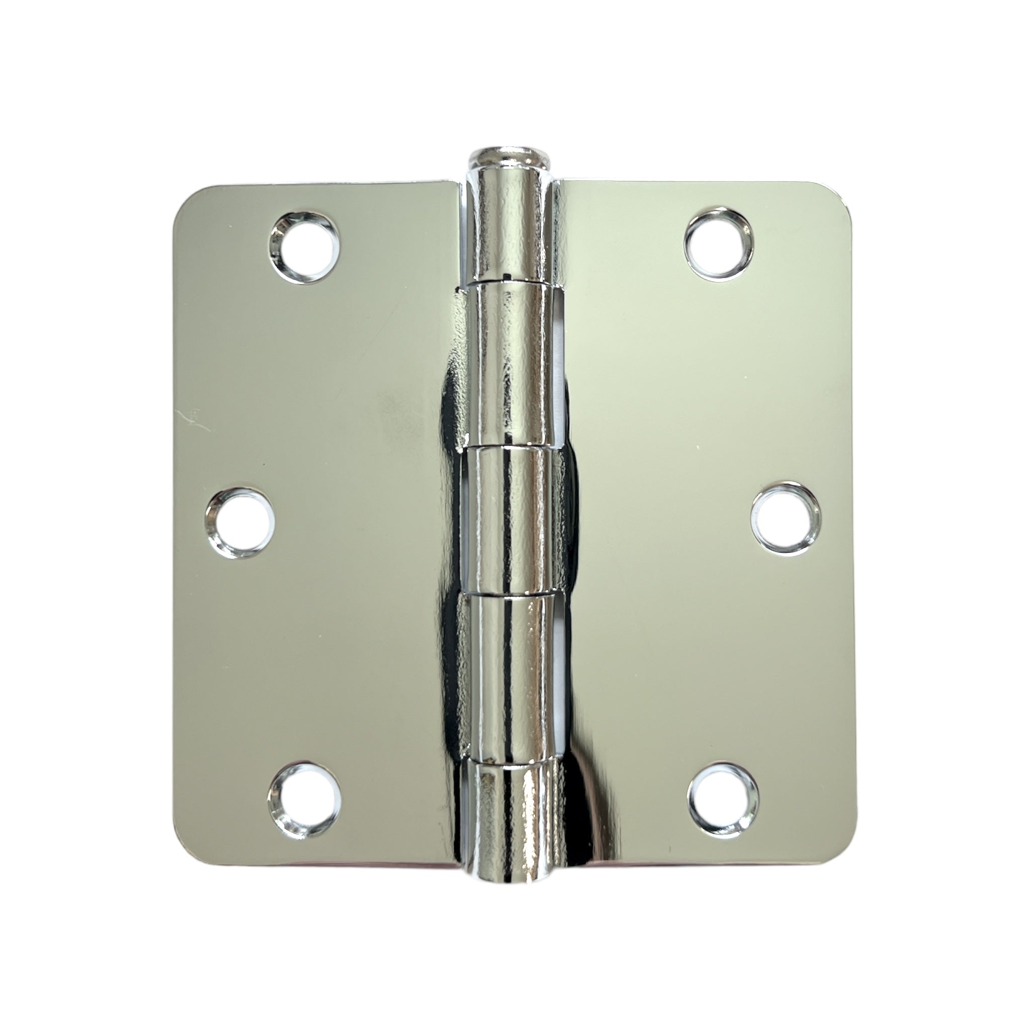 3 1/2″ Hinge 1/4″ Radius Polished Chrome