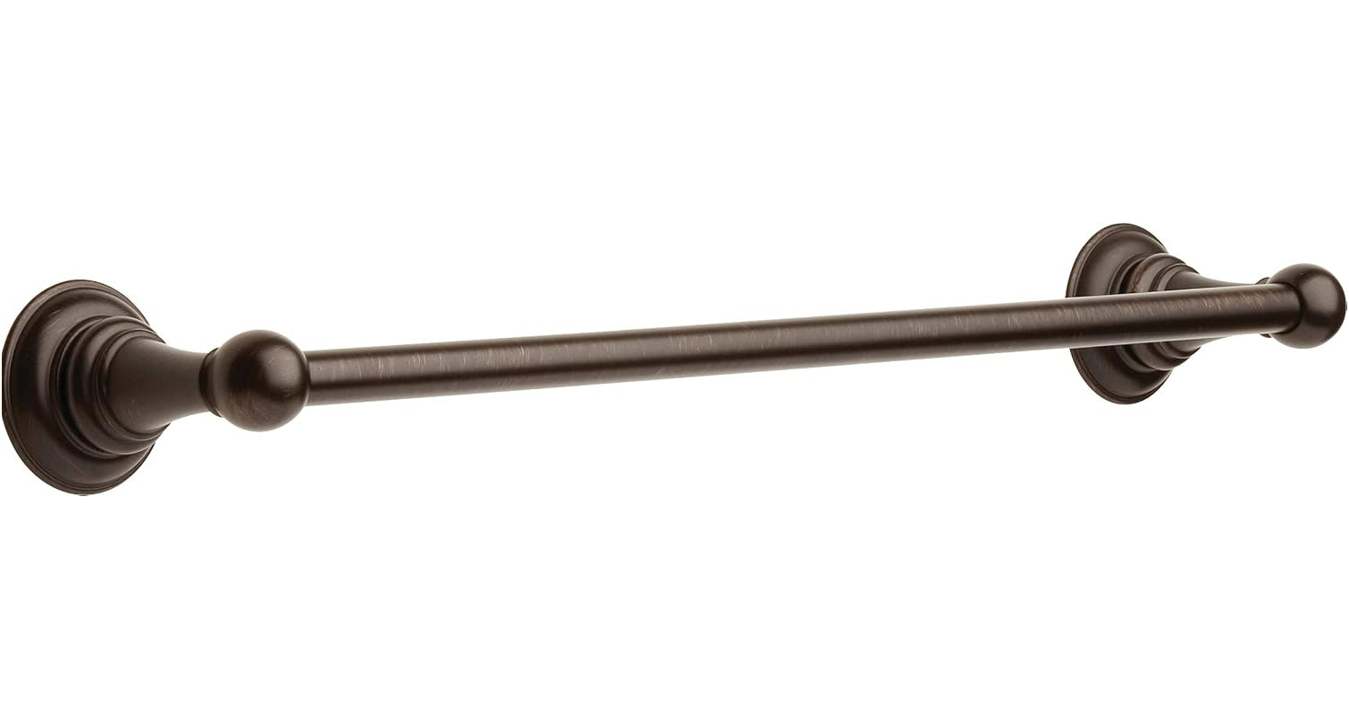 Delta Providence Venetian Bronze Bathroom Accessory Set w/ 18-24″ Adjustable Towel Bar