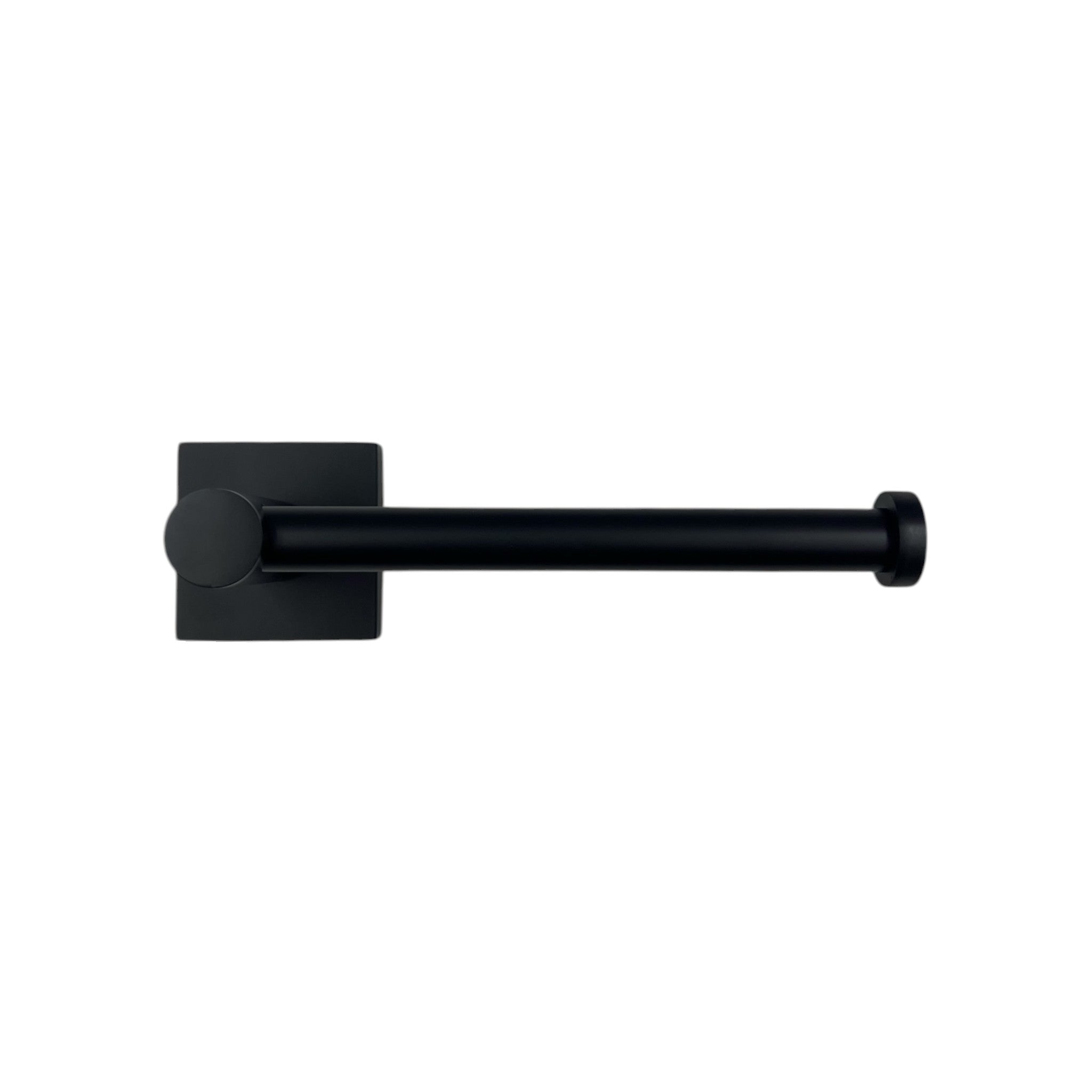 Vashon Black Finish Modern Euro Toilet Paper Holder