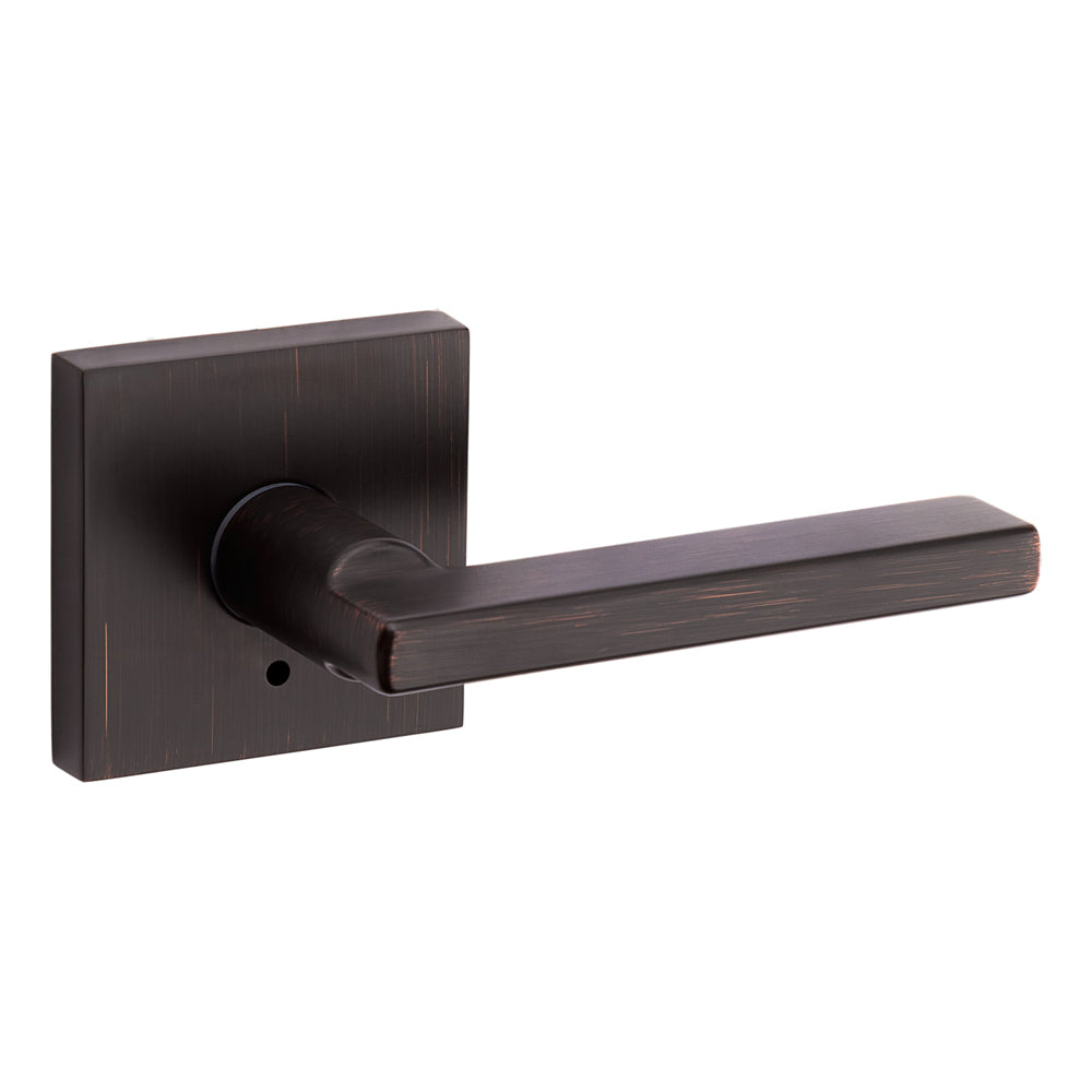 Kwikset Halifax Venetian Bronze Privacy Door Handle