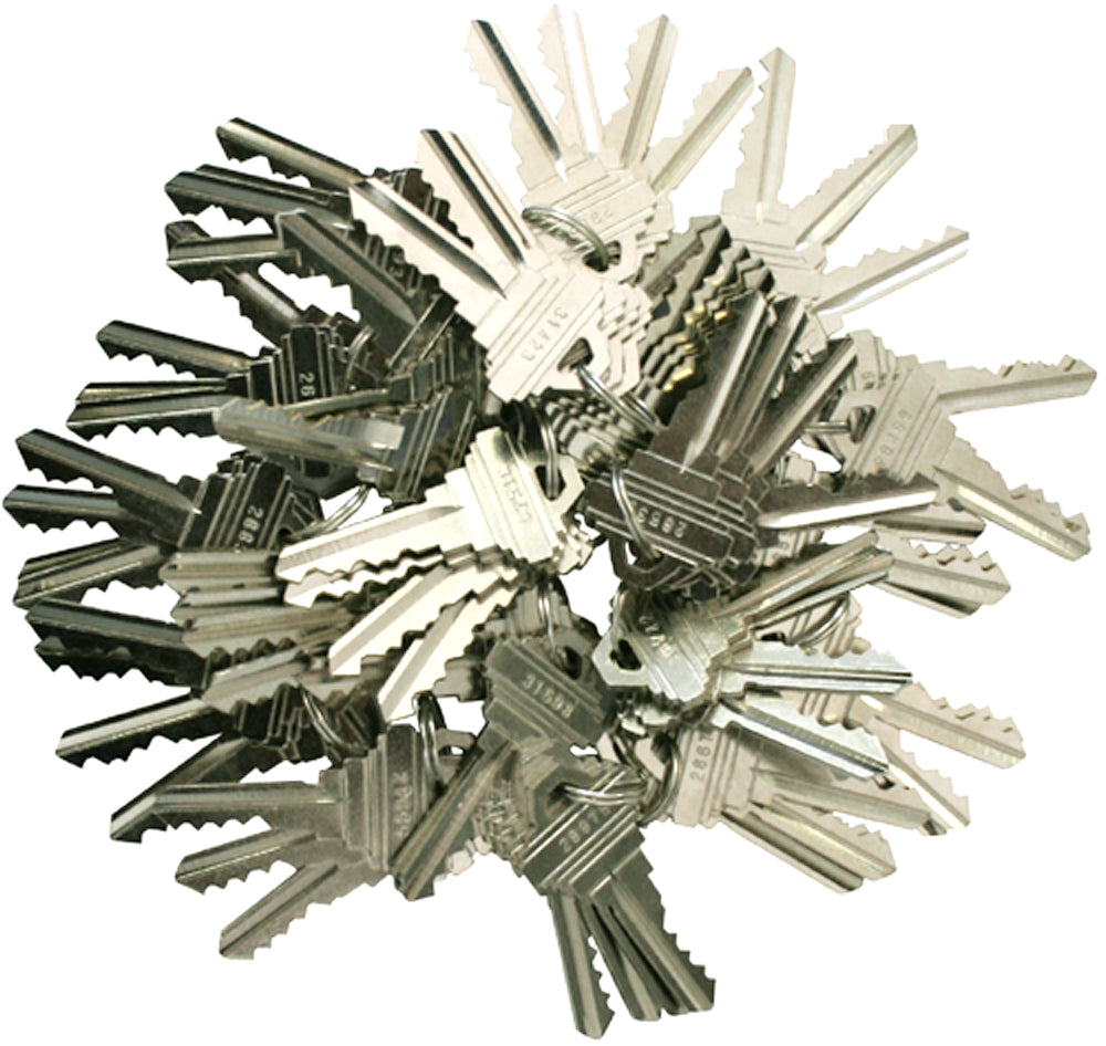 100 Precut Schlage 5 Pins SC1 keys 10 Sets of 10