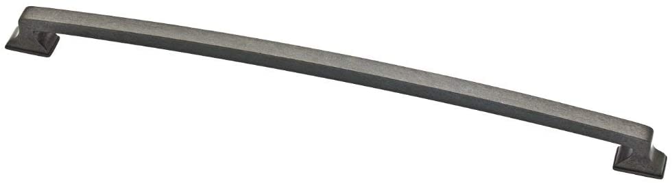 LIBERTY Hardware P34930-SI-C 12″ Classic Edge Appliance/Cabinet Pull Soft Iron Finish
