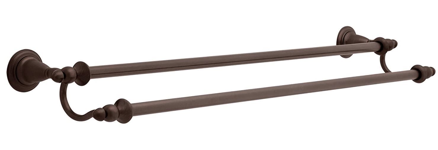 Delta Victorian Venetian Bronze 24″ Double Towel Bar