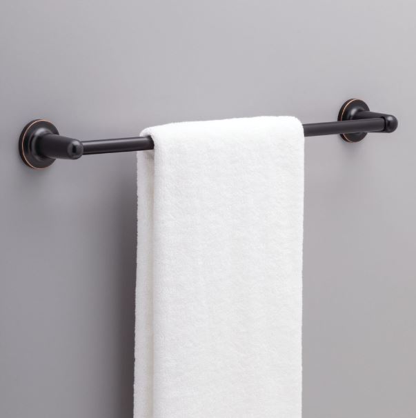 Franklin Brass Astra 24" Towel Bar Bath Accessory Set Oil Rubbed Bronze