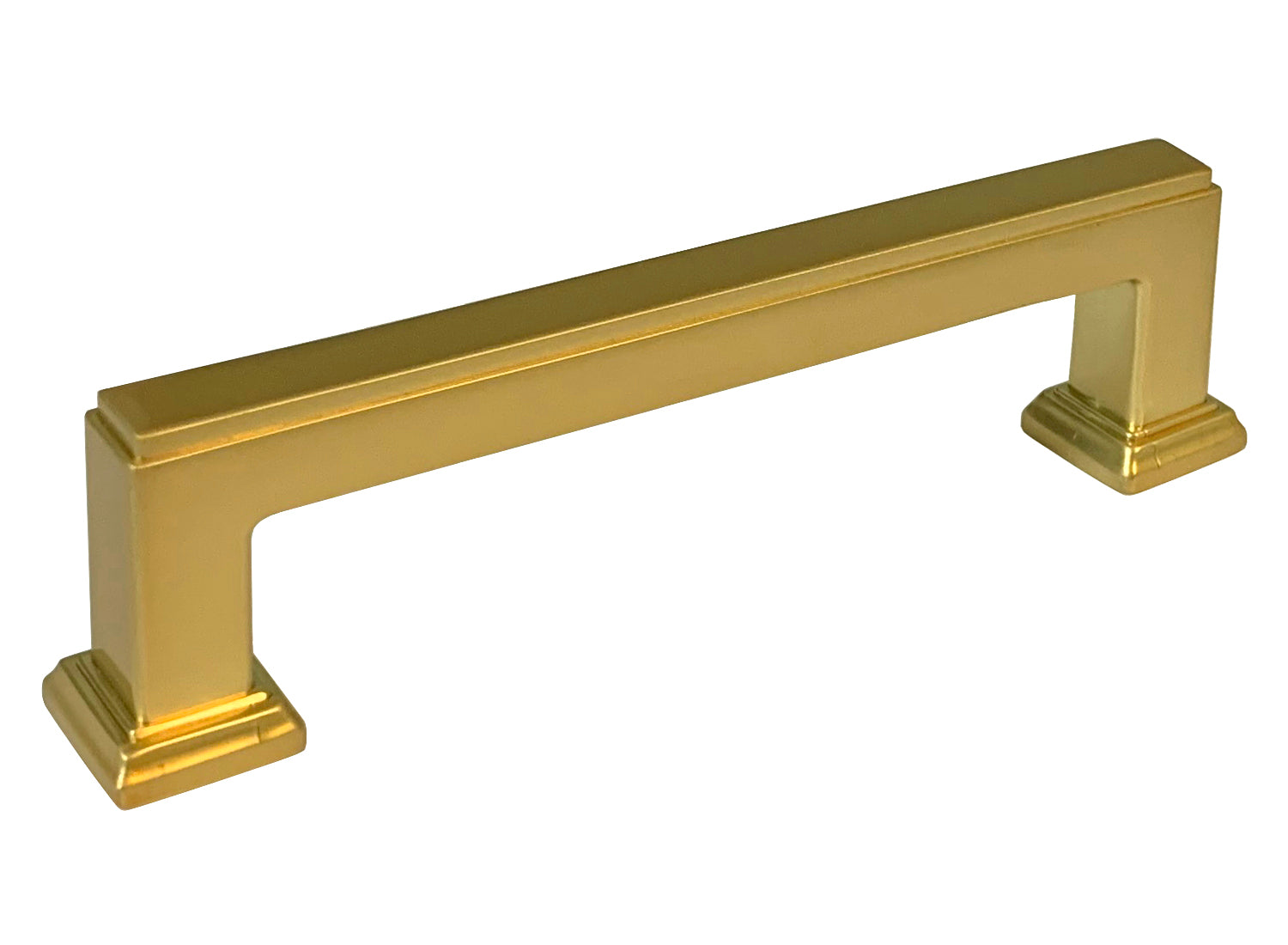 Satin Brass 5″ Square Bar Kitchen Cabinet Pull 5071 128mm
