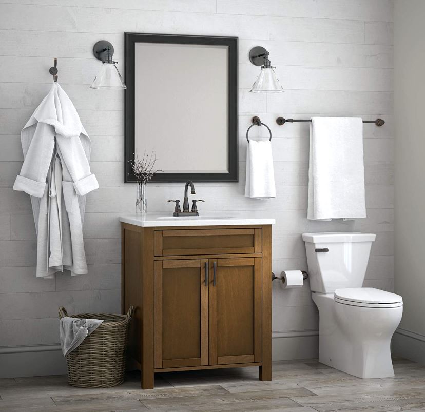 Delta Lorain Oil Rubbed Bronze 24" Towel Bar 71624-OB