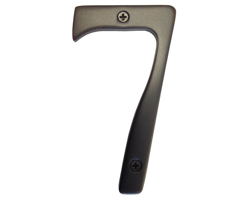 Oil Rubbed Bronze 3" House Number