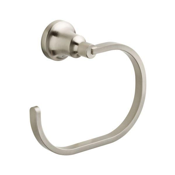 Delta Alux Satin Nickel Towel Ring