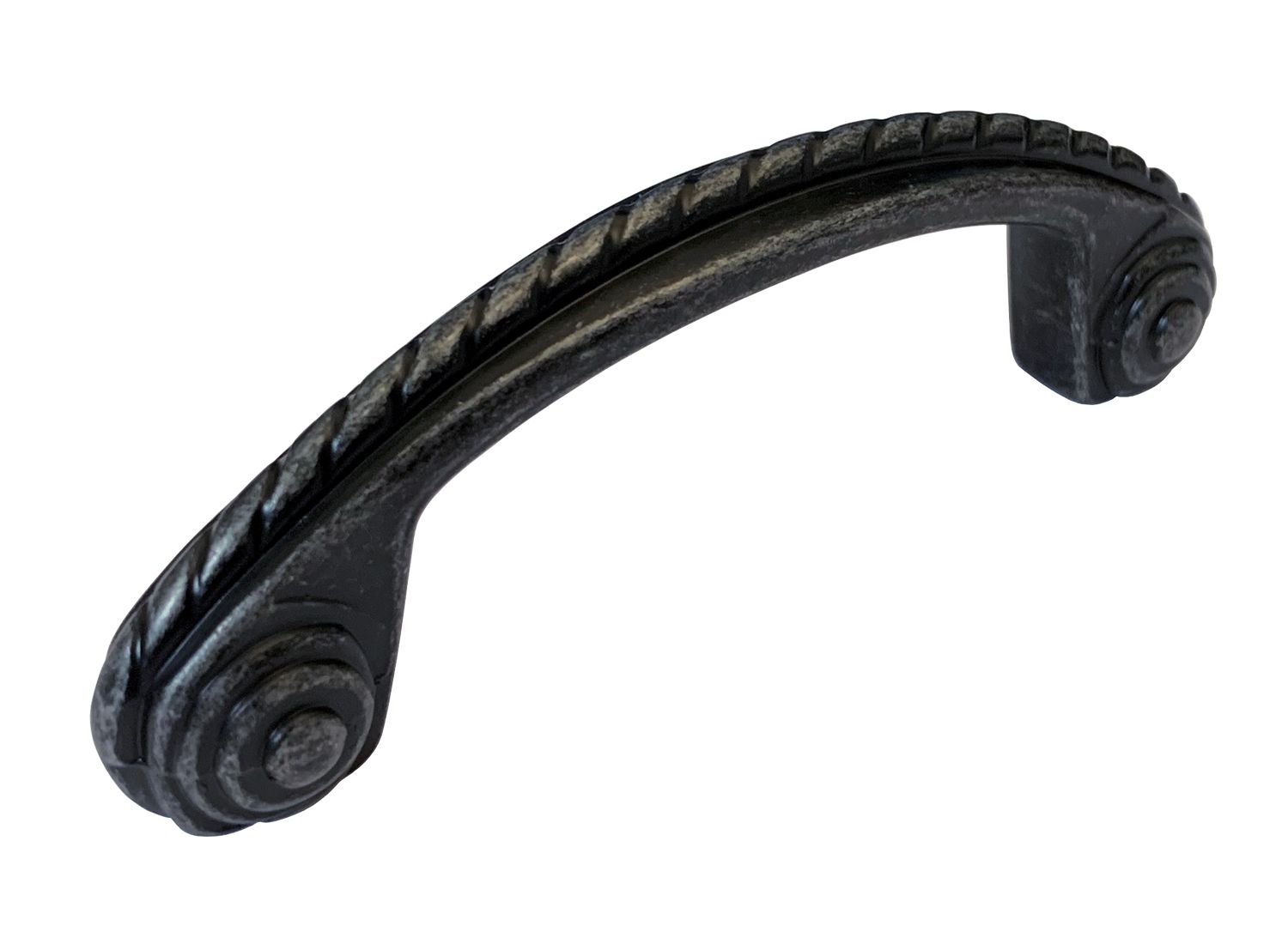 Antique Pewter Rope 3″ Pull 260 76mm