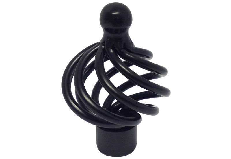 Black Birdcage Cabinet Knob 1 3/8″–1317-35mm