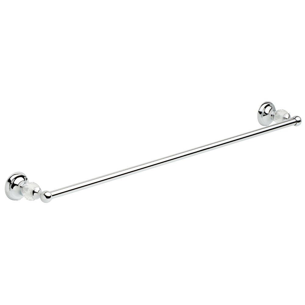 Delta Nora Polished Chrome and Glass 18″ Towel Bar