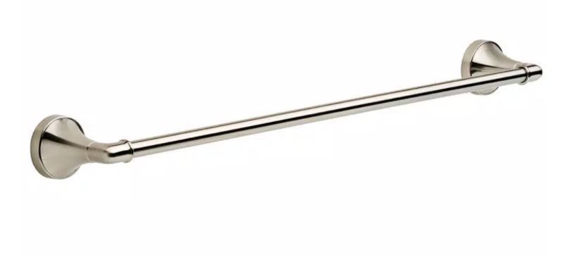 Delta Phoebe 24″ Satin Nickel Towel Bar