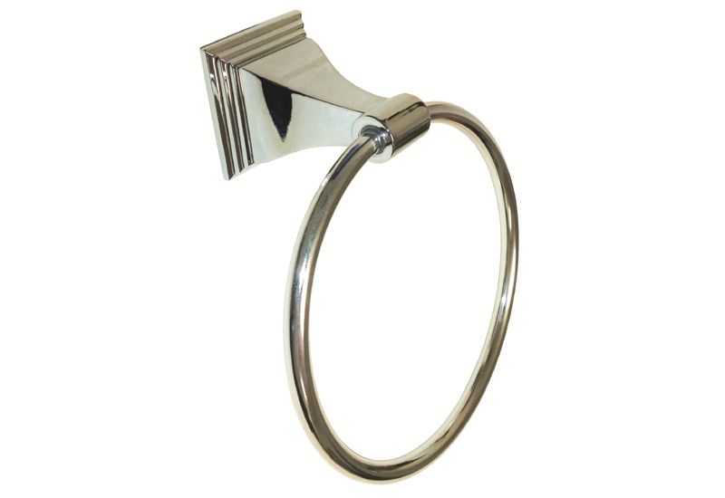BA12 Series Polished Chrome Towel Ring