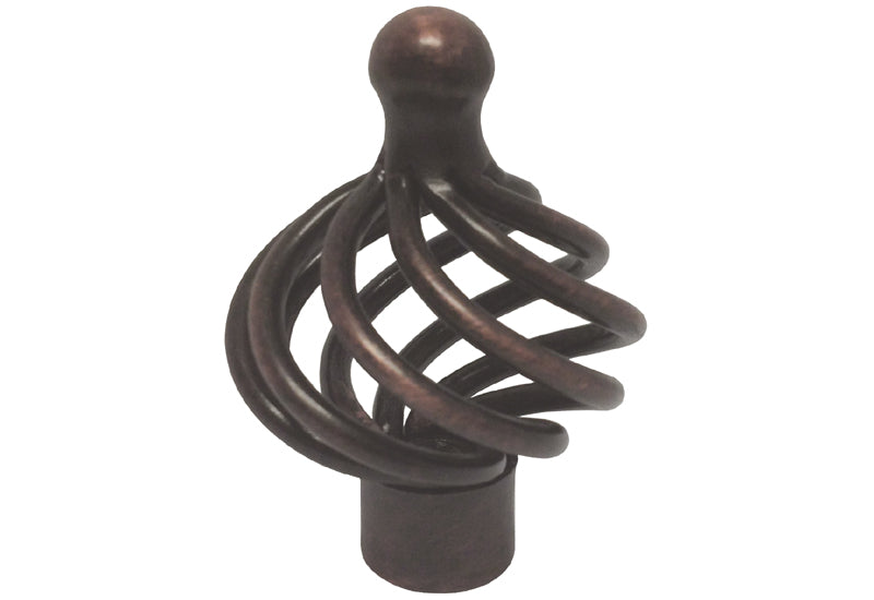 Oil Rubbed Bronze 1 3/8″ Birdcage Knobs 1317-35