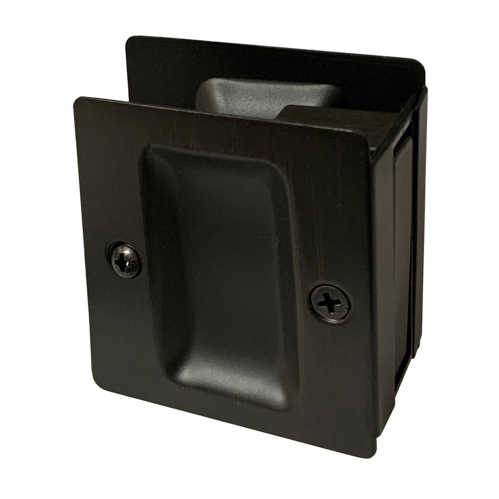 Passage Dark Oil Rubbed Bronze Pocket Pull