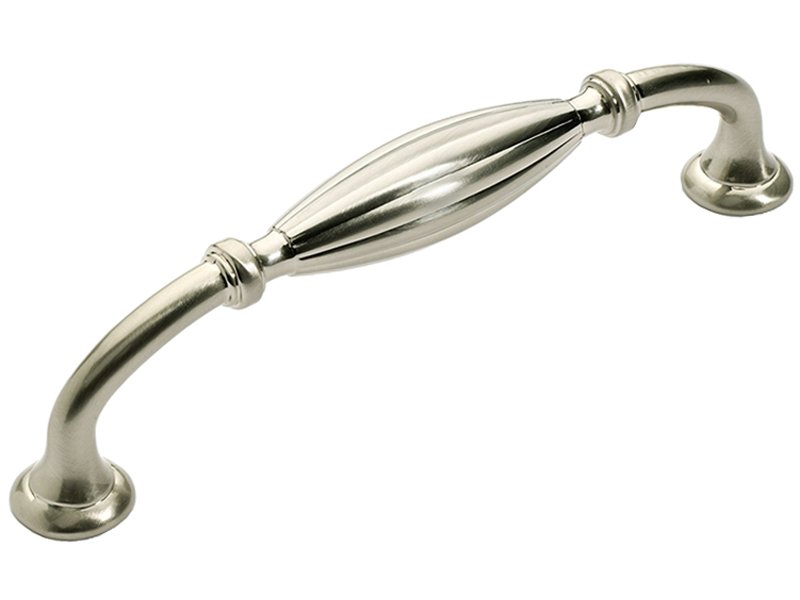 Satin Nickel 5″ Cabinet Flute Pull 8064-128mm