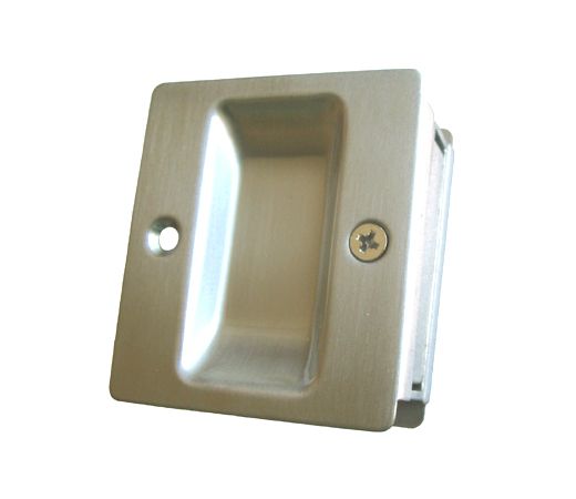 Satin Nickel Passage Pocket Door Pull