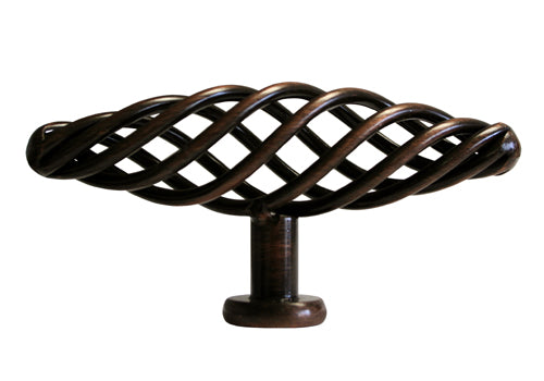 Oil Rubbed Bronze Birdcage 4″ Cabinet Knob 8045 100mm