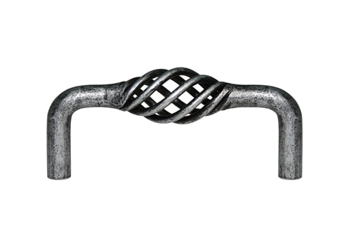 Antique Pewter Birdcage Cabinet Pull 1301 76mm