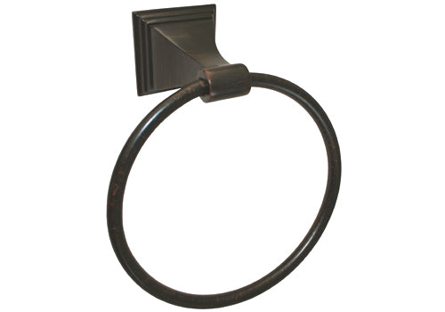 Dark Oil Rubbed Bronze Towel Ring BA12 Series VBR