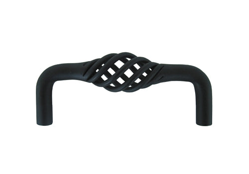 Black Birdcage Cabinet Pull 1301 76mm