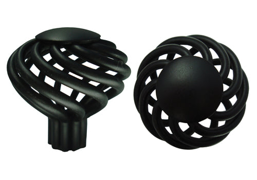 Black 1 5/8″ Birdcage Knobs 1318-40
