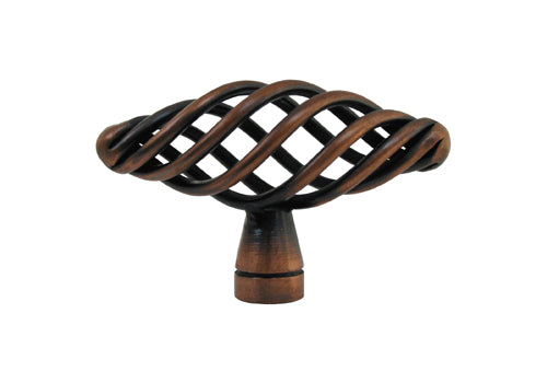 Antique Copper Birdcage 2 3/8″ Cabinet Knob 8043 60mm
