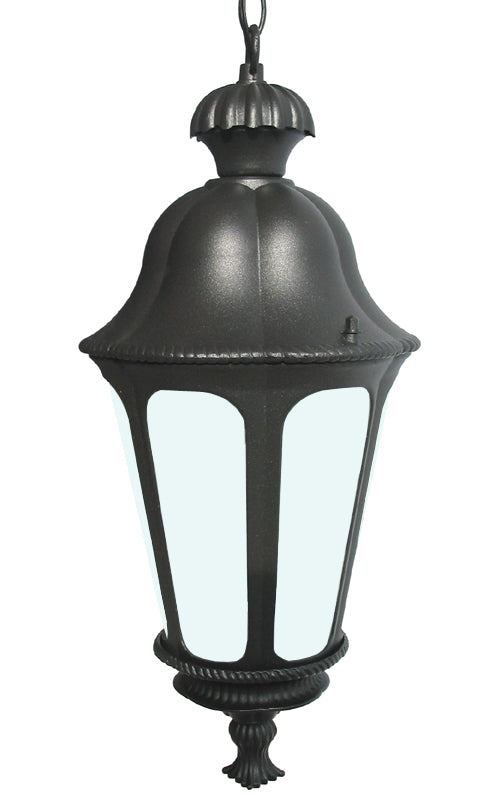 Outdoor Lantern Fixture Hanging Lantern Black (S)