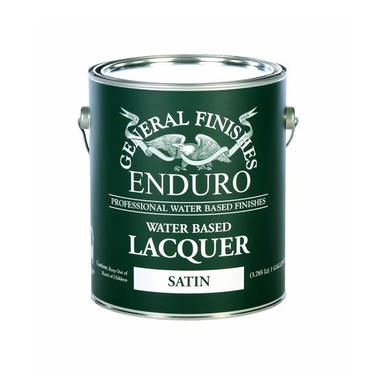 Enduro Pre-Cat Lacquer, Satin, Gallon