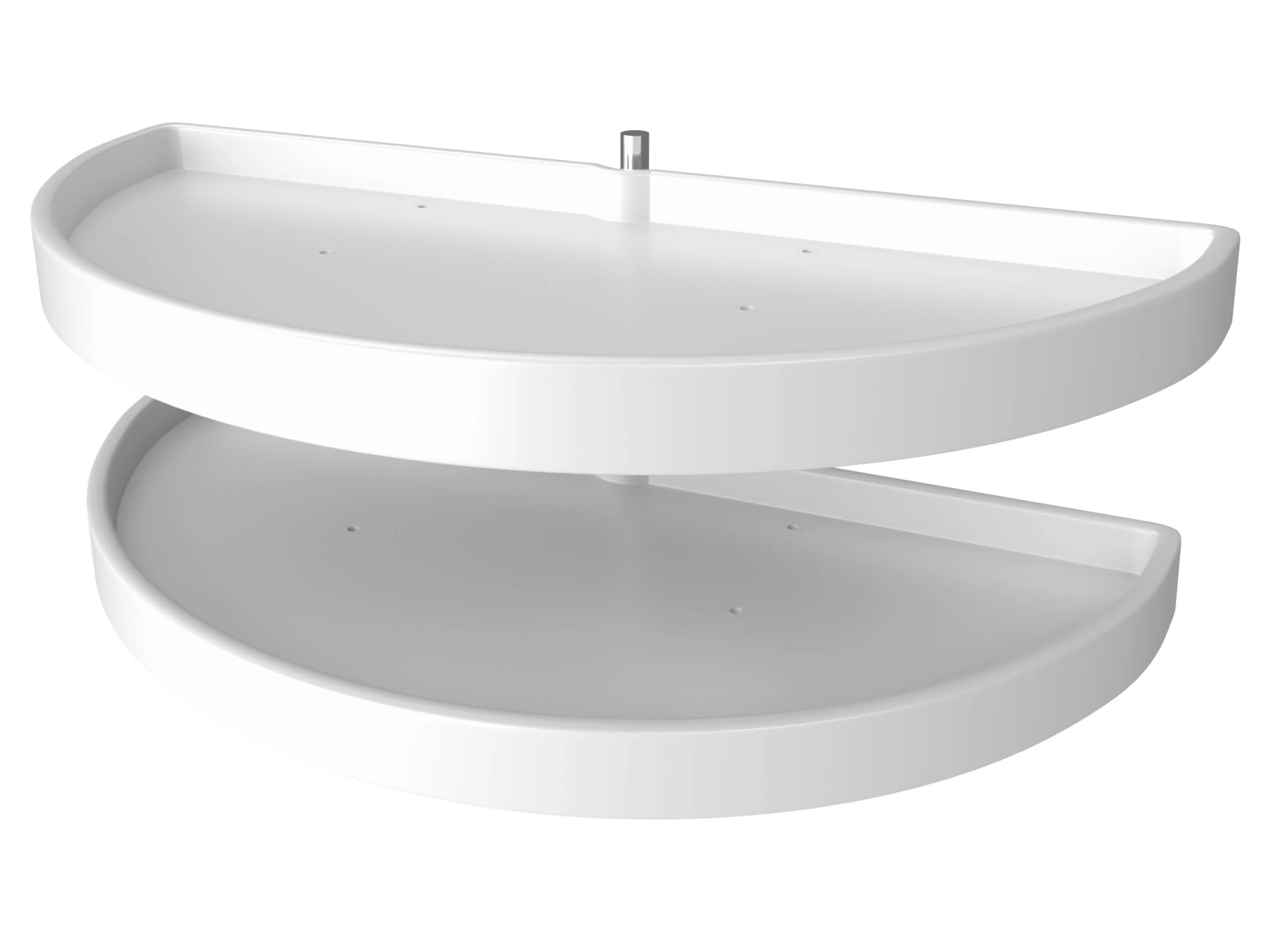 Rev-aShelf Half Moon 2-Shelf Lazy Susan Set, 39″