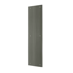 Deltana Push Plate, Antique Nickel, 3-1/2″ x 15″