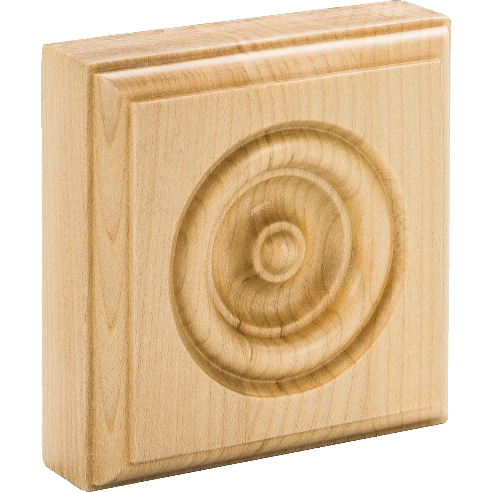 Hardware Resources Bead Edge Traditional Rosette Alder 3-1/2″ Length