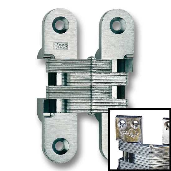 SOSS Hinge #216 4-5/8″ Over All Height, Bright Nickel