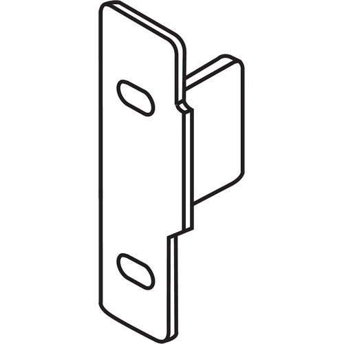 Blum Metabox Front Fixing Bracket For 320N Drawer Series, Left, Mounting, Screw-On, Multiples of 10