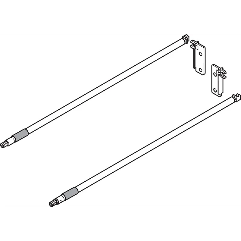 Blum Longside Inserta Gallery For Metabox 22″ Length, Multiples of 10