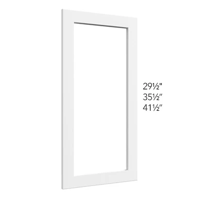 Door Prepped for Glass for W1530 15 W X 30 H – Fusion by Fabuwood