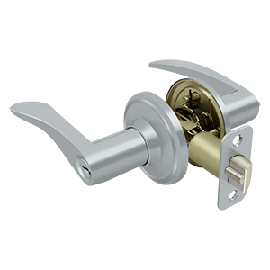 Deltana Backset 2-3/8″ 2-3/4, Brushed Chrome, Right, Entry