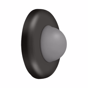 Deltana Wall Mount Conve Flush Bumper 2-1/2" Diameter
