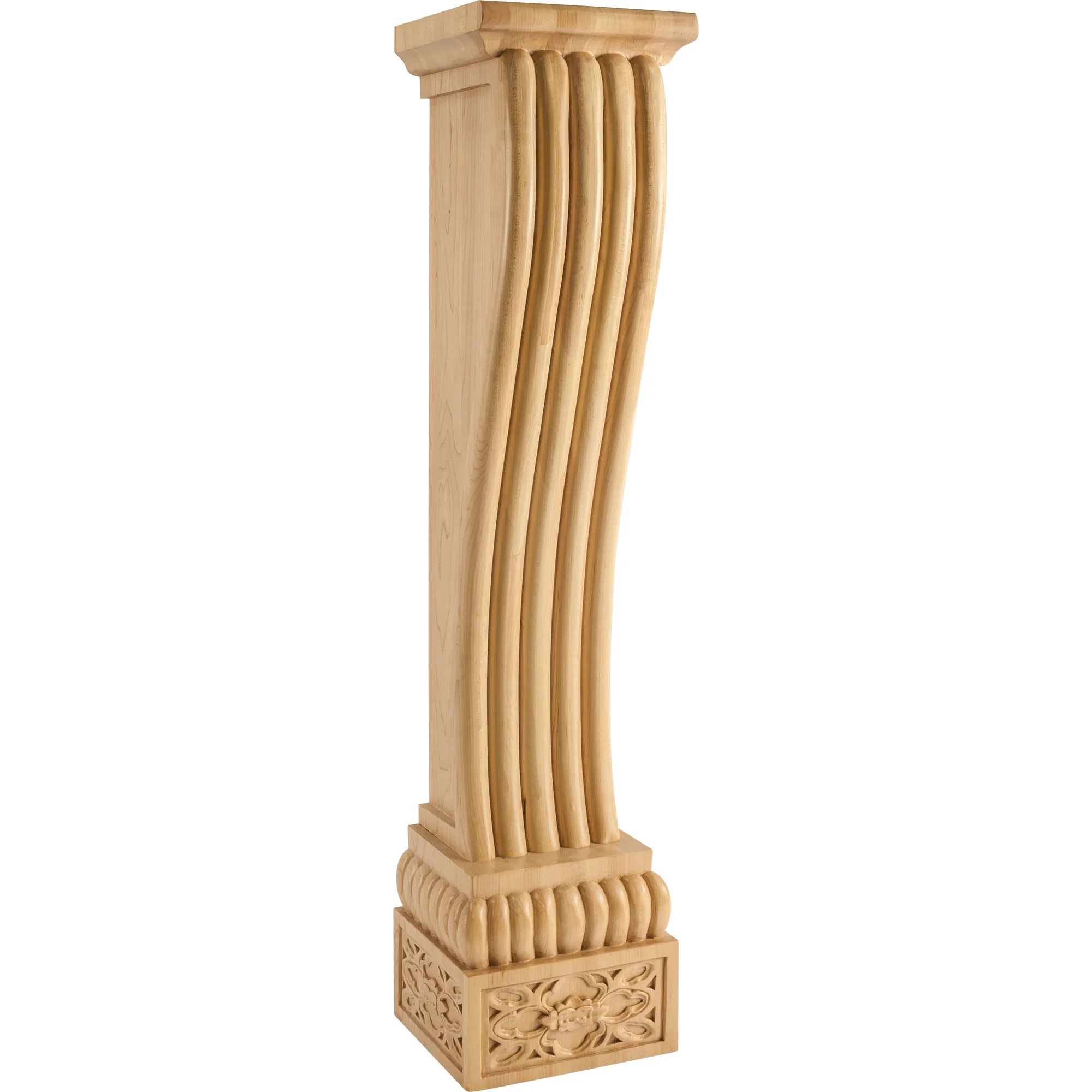 Hardware Resources Baroque Fireplace Corbel Alder 36" Length