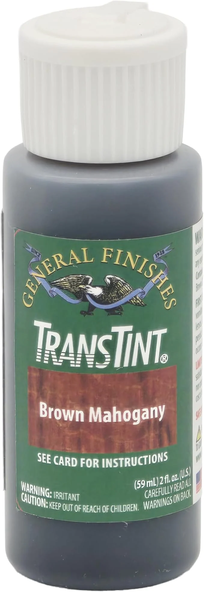 General Finishes Transtint, Brown Mahogany, 2oz