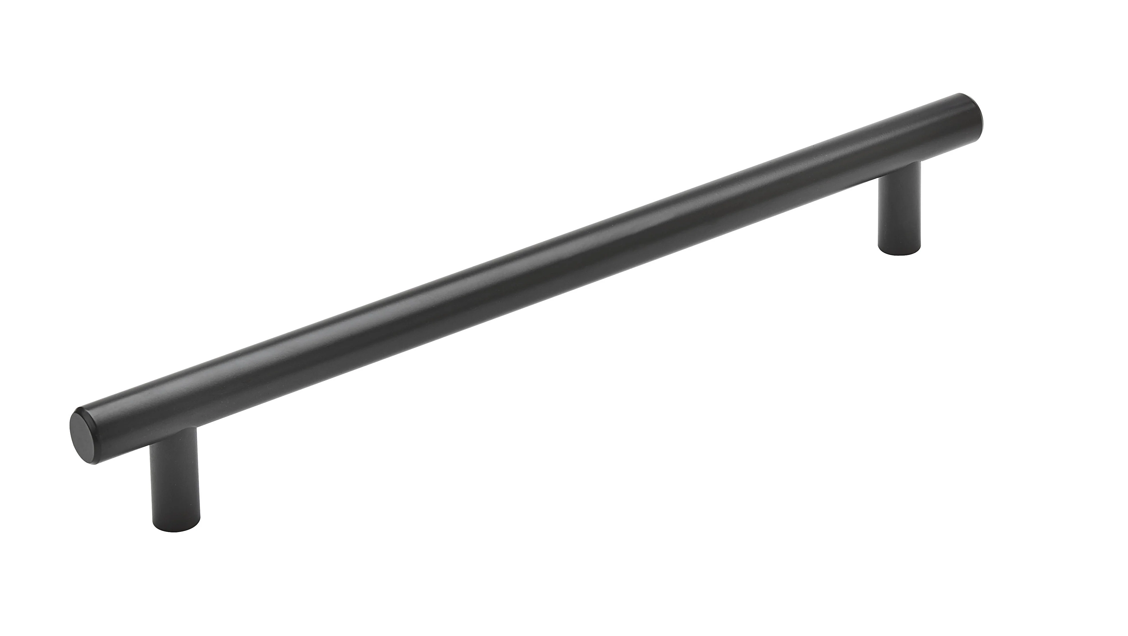 Amerock Bar Appliance Pull Matte Black 12" Center to Center